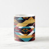 Indischer Abstrakter Tribut 02 Kaffeetasse (Mittel)