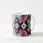 Indischer Abstrakter Tribut 17 Kaffeetasse (VorderseiteRechts)