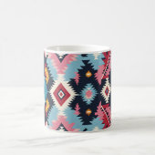 Indischer Abstrakter Tribut 17 Kaffeetasse (Mittel)