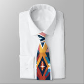 Indischer Abstrakter Tribut 18 Krawatte (Gebunden)