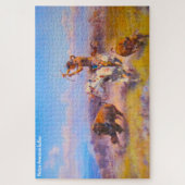 Indischer Amerikaner Puzzle (Vertikal)