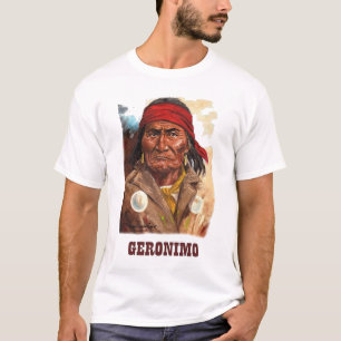 Indischer Amerikanische Ureinwohner Geronimo T-Shirt