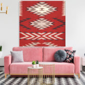 Indischer Amerikanische Ureinwohner Südwesten Leinwanddruck (Insitu (Wohnzimmer))