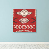 Indischer Amerikanische Ureinwohner Südwesten Leinwanddruck (Insitu (Holzboden))