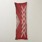 Indischer Amerikanische Ureinwohner Südwesten Seitenschläferkissen (Rückseite (Vertikal))