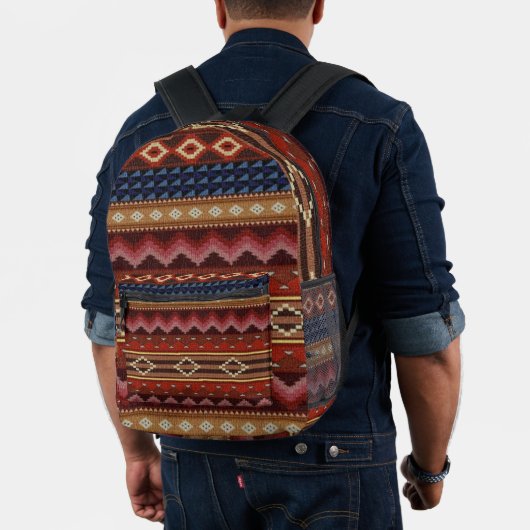 Indischer Amerikanische Ureinwohner Südwestfarbenm Bedruckter Rucksack (Insitu (Modell))