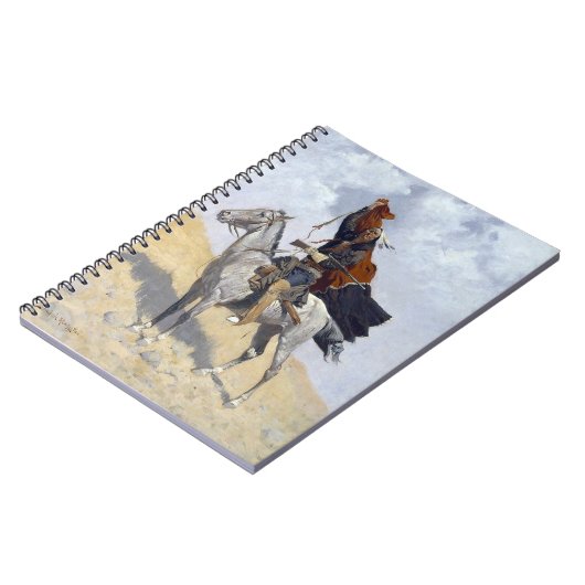 Indischer Apache-Krieger Notizblock (Linke Seite)