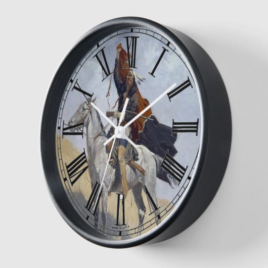 Indischer Apache-Krieger Uhr (Winkel)