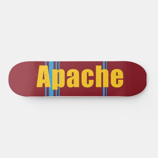 Indischer Apache Skateboard (Horizontal)