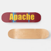 Indischer Apache Skateboard (Horizontal)