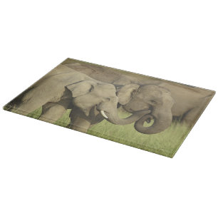 Indischer Asiatischer Elefant Schneidebrett