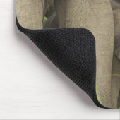 Indischer/asiatischer Elefant und junger Mann,Corb Mousepad (Ecke)