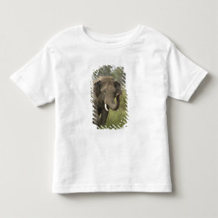 Indischer Asiatischer Elefantengruß Kleinkind T-shirt
