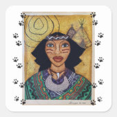 Indischer Aufkleber (Vorderseite)