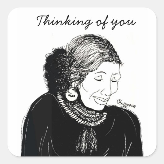 Indischer Aufkleber (Vorderseite)