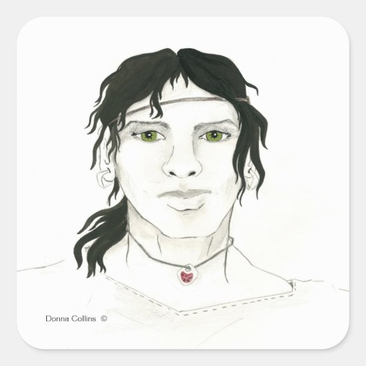 Indischer Aufkleber (Vorderseite)