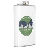 Indischer Bahngleis Flachmann (Rechts)