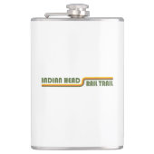 Indischer Bahngleis Flachmann (Vorderseite)