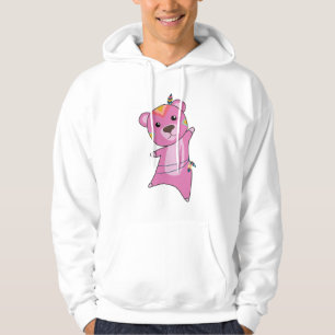 Indischer Bärenbär Fashion Teddy Feather Hoodie