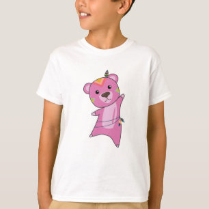Indischer Bärenbär Fashion Teddy Feather T-Shirt