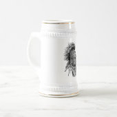 Indischer Becher Bierglas (Vorderseite Links)