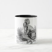 Indischer Becher Tasse (Zentrum)