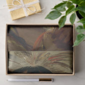 Indischer Blactfoot Portrait Decoupage Seidenpapier (Geschenk)