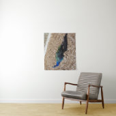 Indischer Blau-Pfau-Wandteppich Wandteppich (Beispiel)