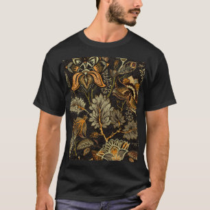 Indischer Blumenpaisley, nahtlos ethnisches Muster T-Shirt