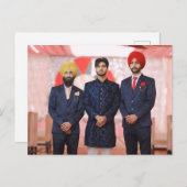 Indischer Bruder Postkarte (Vorne/Hinten)