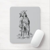 Indischer Chef MOuse Pad Mousepad (Mit Mouse)