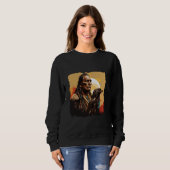 Indischer Chefamerikaner Indigenas Cherokee Sweatshirt (Vorne ganz)