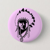 Indischer ChefButton Button (Vorderseite)