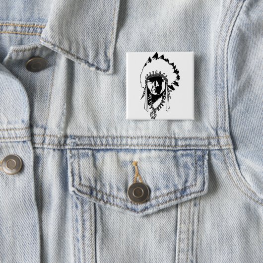 Indischer ChefButton Button (Beispiel)