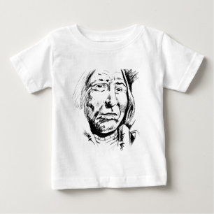 Indischer Chefink Sketch Motivierend Baby T-shirt