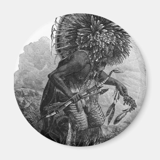 Indischer Chefmagnet Magnet (Vorne)