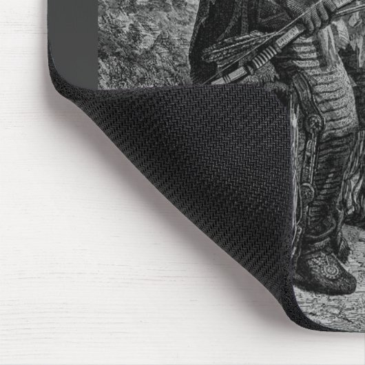 Indischer Chefmouse Pad Mousepad (Ecke)