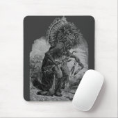 Indischer Chefmouse Pad Mousepad (Mit Mouse)