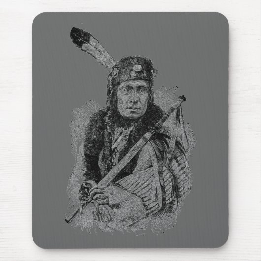 Indischer Chefmouse Pad Mousepad (Vorne)