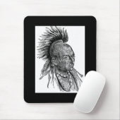 Indischer Chefmouse Pad Mousepad (Mit Mouse)