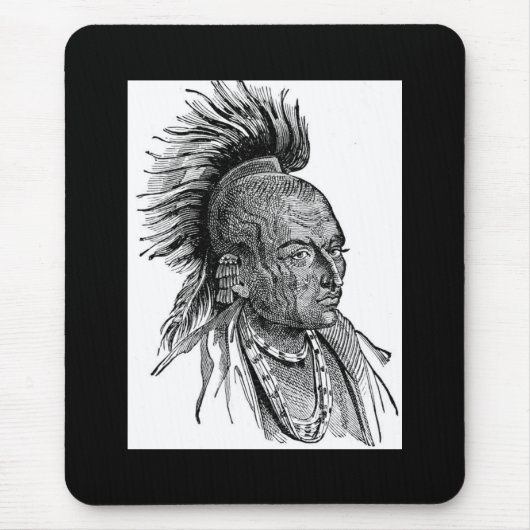 Indischer Chefmouse Pad Mousepad (Vorne)