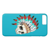 Indischer Chefskull Case-Mate iPhone Hülle (Rückseite (Horizontal))
