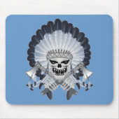Indischer Chefskull Mousepad (Vorne)