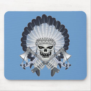 Indischer Chefskull Mousepad
