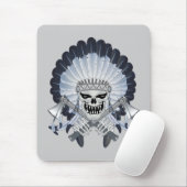 Indischer Chefskull Mousepad (Mit Mouse)