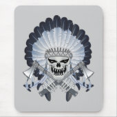 Indischer Chefskull Mousepad (Vorne)