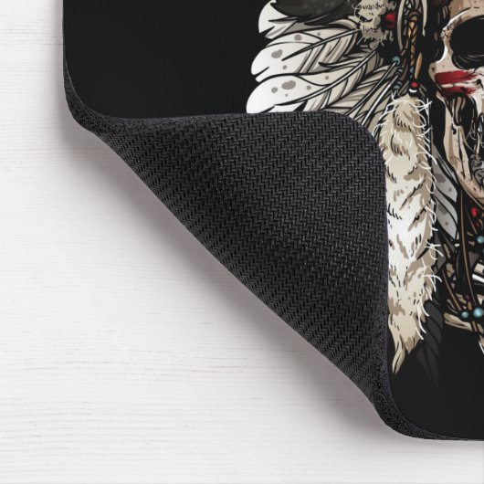 Indischer Chefskull Mousepad (Ecke)
