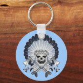 Indischer Chefskull Schlüsselanhänger (Vorderseite)