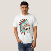 Indischer Chefskull T-Shirt (Vorne ganz)