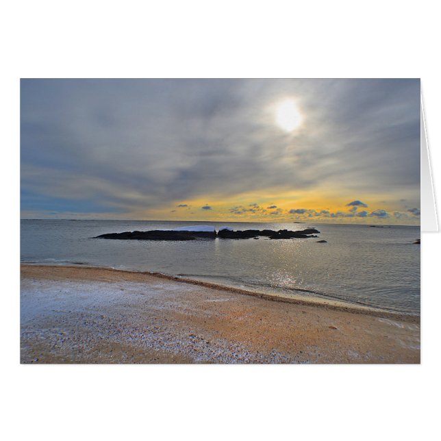 Indischer Cove Beach (Vorderseite (Horizontal))